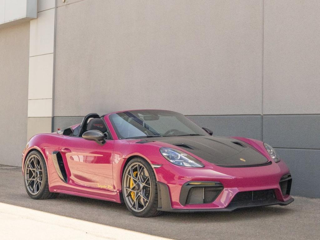 used 2024 Porsche 718 Spyder car, priced at $215,990