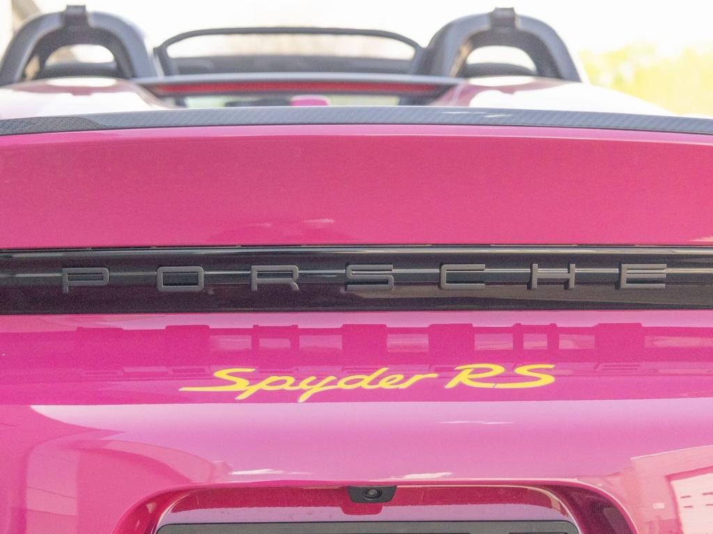 used 2024 Porsche 718 Spyder car, priced at $215,990