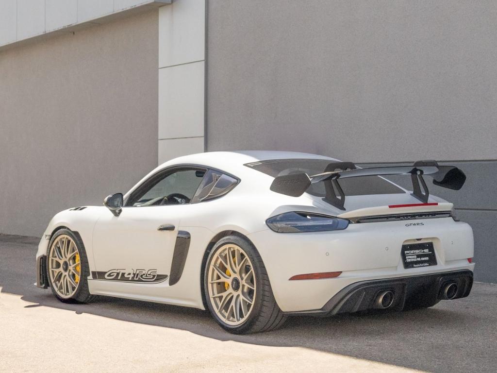 used 2023 Porsche 718 Cayman car, priced at $203,990