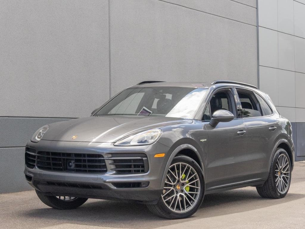 used 2022 Porsche Cayenne E-Hybrid car, priced at $58,990