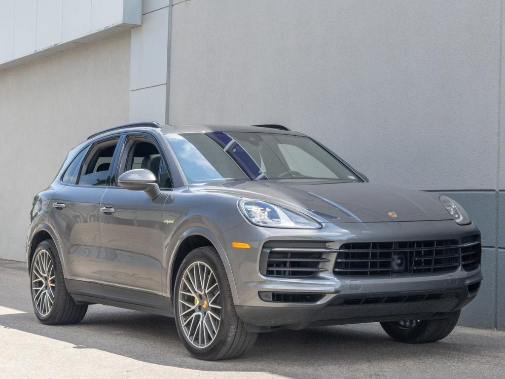 used 2022 Porsche Cayenne E-Hybrid car, priced at $58,990