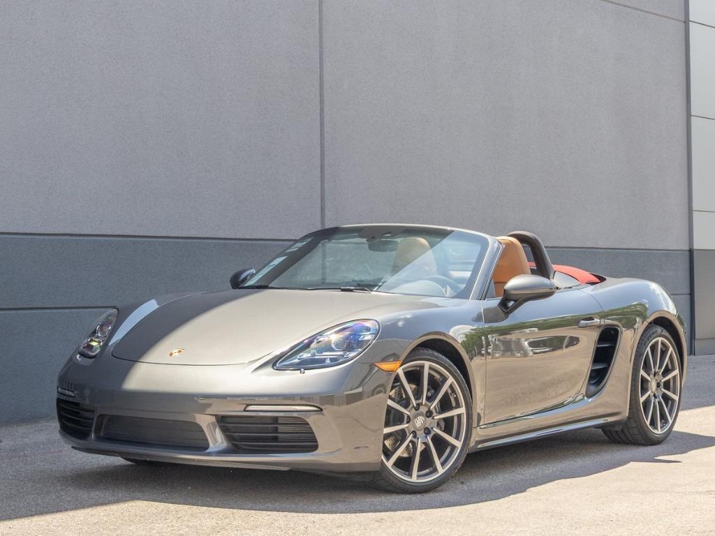 used 2021 Porsche 718 Boxster car, priced at $71,990