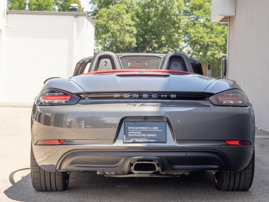 used 2021 Porsche 718 Boxster car, priced at $71,990