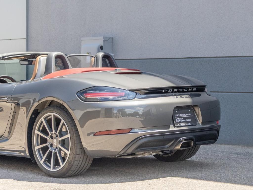 used 2021 Porsche 718 Boxster car, priced at $71,990