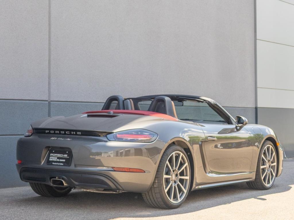 used 2021 Porsche 718 Boxster car, priced at $71,990