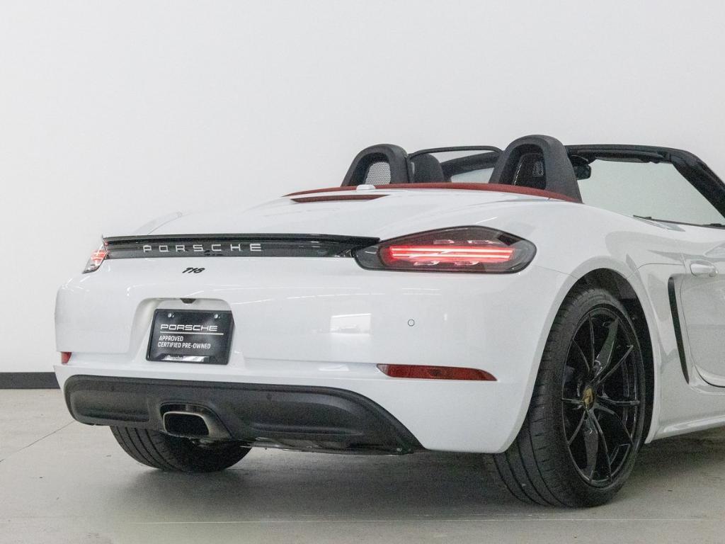 used 2025 Porsche 718 Boxster car, priced at $85,000