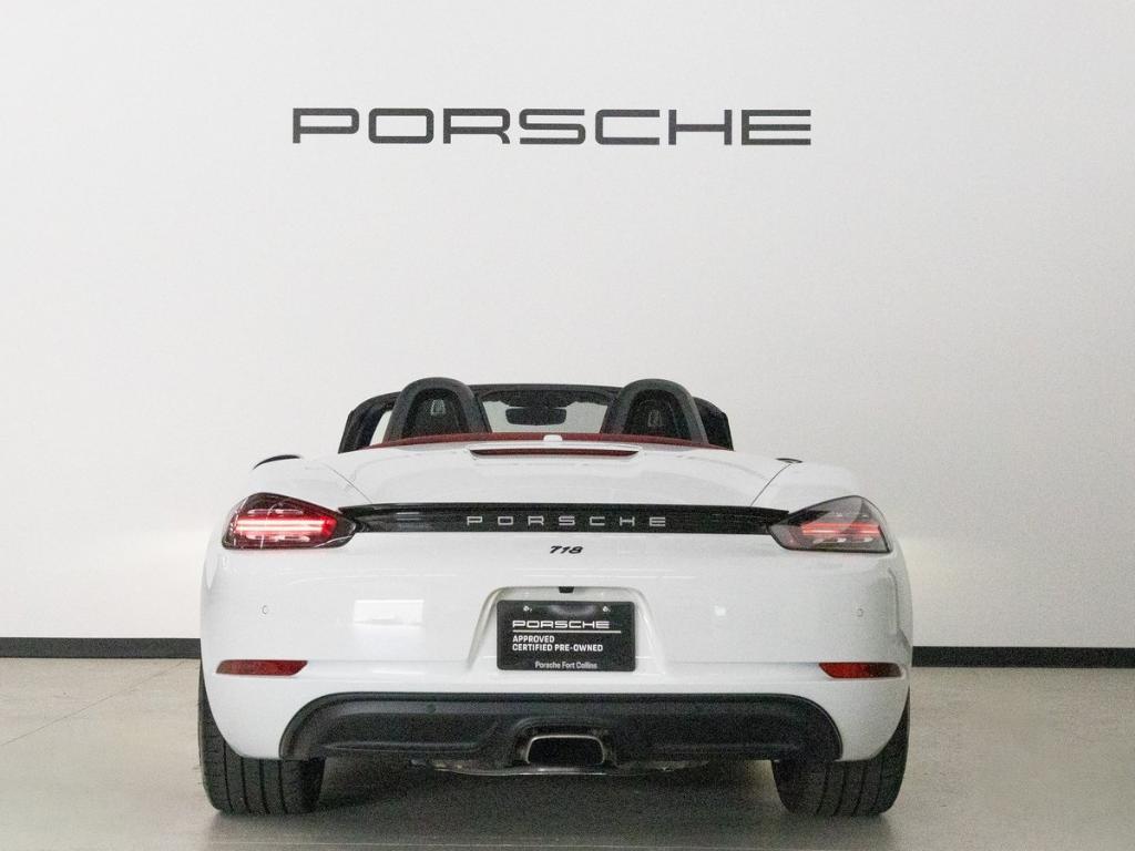 used 2025 Porsche 718 Boxster car, priced at $85,000