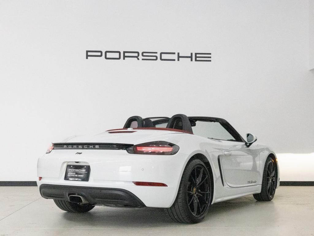 used 2025 Porsche 718 Boxster car, priced at $85,000