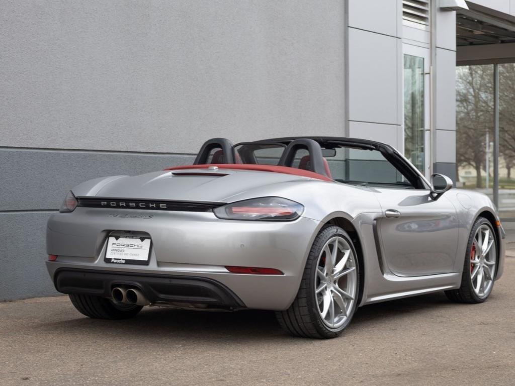 used 2022 Porsche 718 Boxster car, priced at $73,990