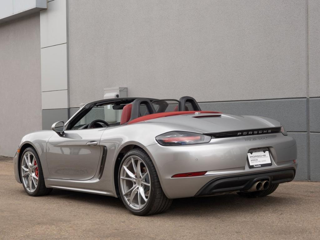 used 2022 Porsche 718 Boxster car, priced at $73,990