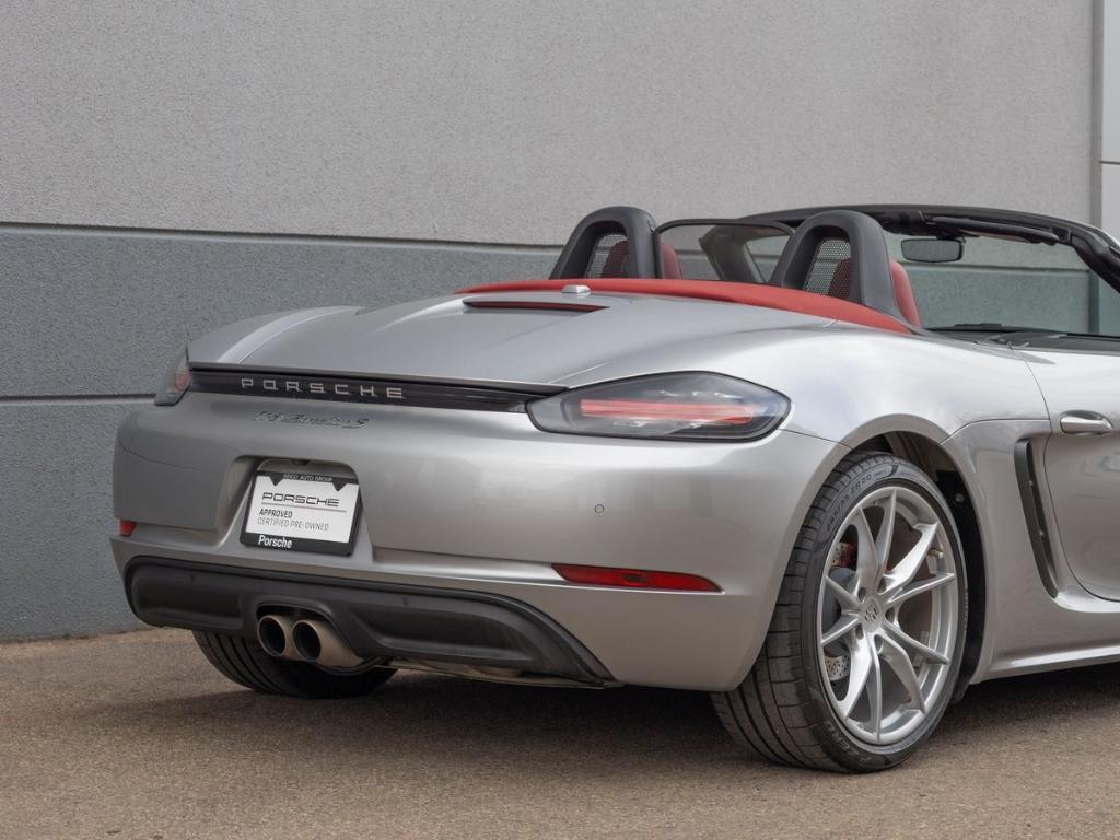 used 2022 Porsche 718 Boxster car, priced at $73,990