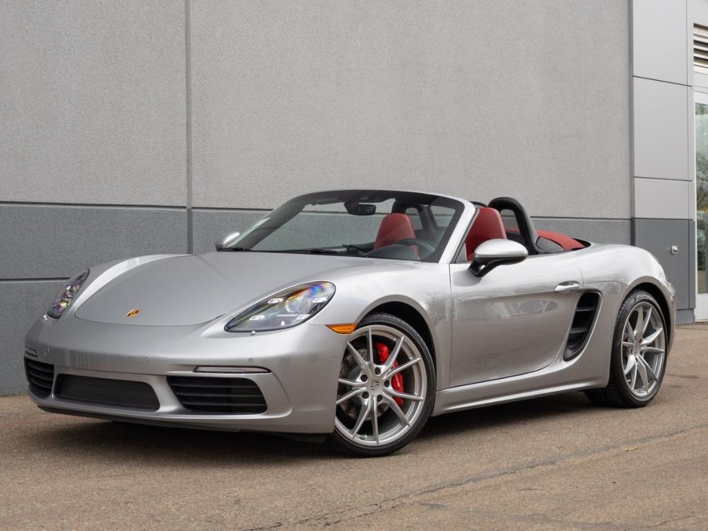 used 2022 Porsche 718 Boxster car, priced at $74,990