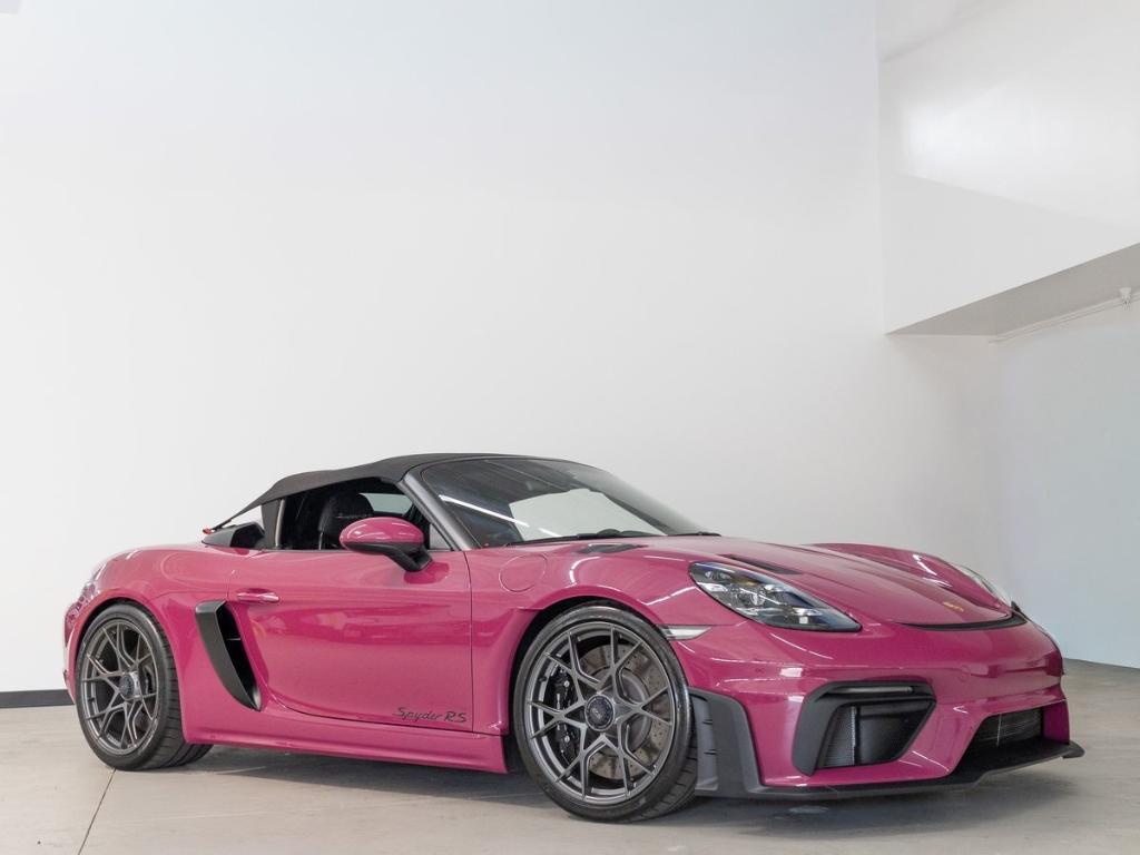 used 2024 Porsche 718 Spyder car, priced at $209,990