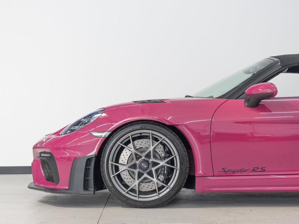 used 2024 Porsche 718 Spyder car, priced at $209,990