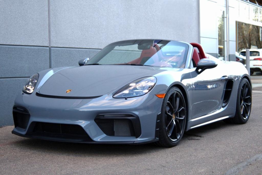 used 2023 Porsche 718 Spyder car, priced at $142,890