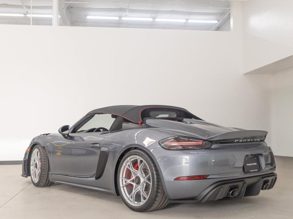 used 2025 Porsche 718 Spyder car, priced at $222,990