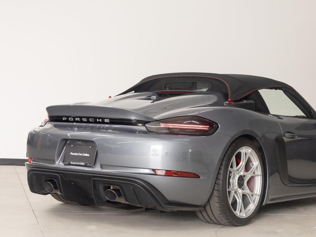 used 2025 Porsche 718 Spyder car, priced at $222,990