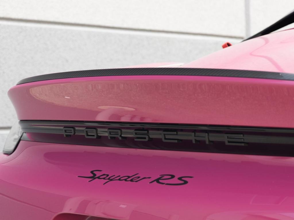 used 2025 Porsche 718 Spyder car, priced at $241,990