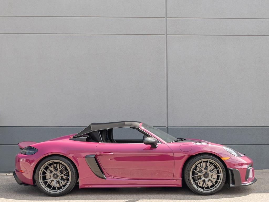 used 2025 Porsche 718 Spyder car, priced at $241,990
