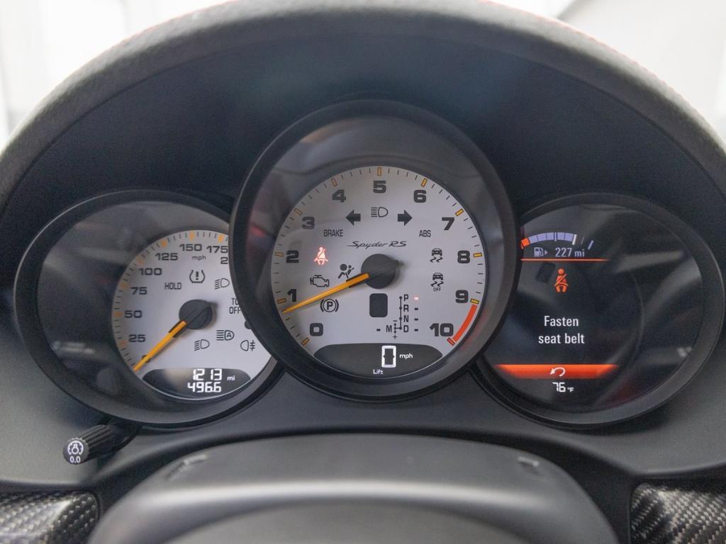 used 2024 Porsche 718 Spyder car, priced at $212,990
