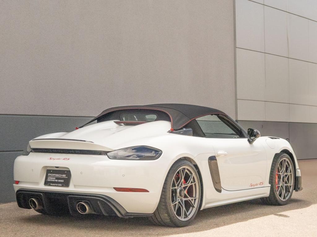 used 2024 Porsche 718 Spyder car, priced at $215,990
