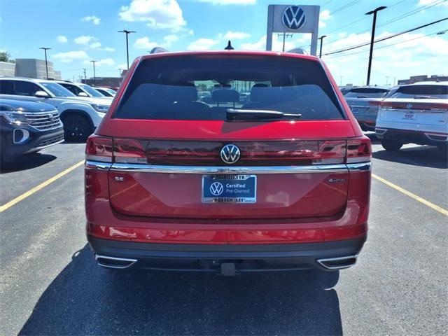 used 2024 Volkswagen Atlas car, priced at $37,000