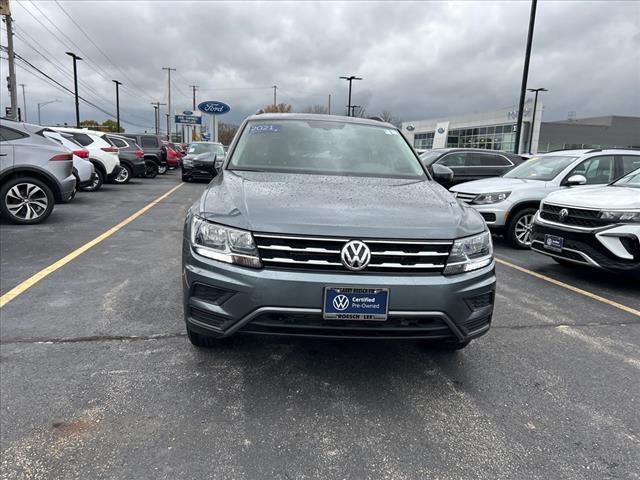 used 2021 Volkswagen Tiguan car, priced at $22,675