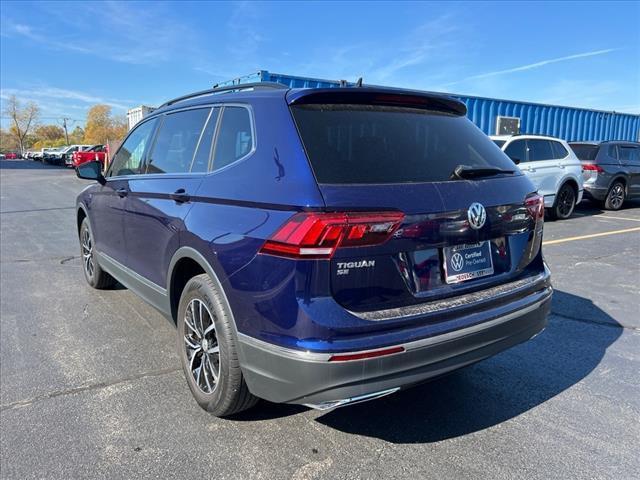 used 2021 Volkswagen Tiguan car, priced at $22,399