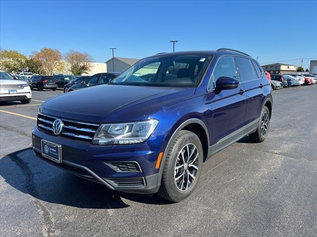 used 2021 Volkswagen Tiguan car, priced at $22,399