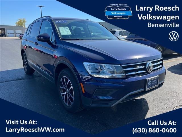 used 2021 Volkswagen Tiguan car, priced at $21,200