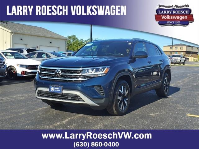 used 2023 Volkswagen Atlas Cross Sport car, priced at $28,944