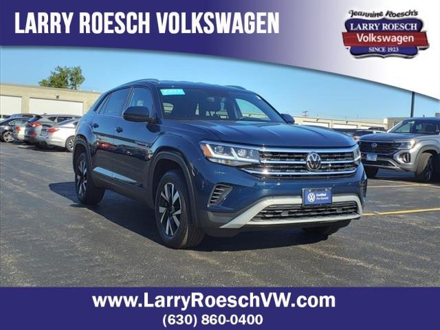 used 2023 Volkswagen Atlas Cross Sport car, priced at $28,944