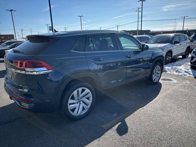 used 2021 Volkswagen Atlas Cross Sport car, priced at $26,400