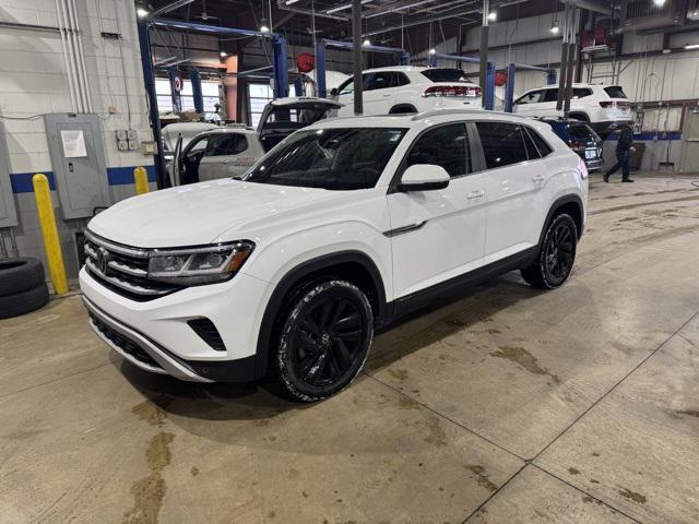 used 2022 Volkswagen Atlas Cross Sport car, priced at $28,000