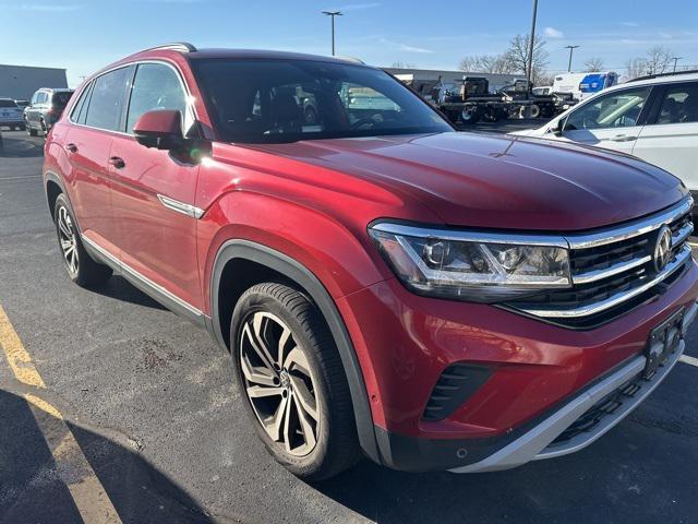 used 2021 Volkswagen Atlas Cross Sport car, priced at $32,000