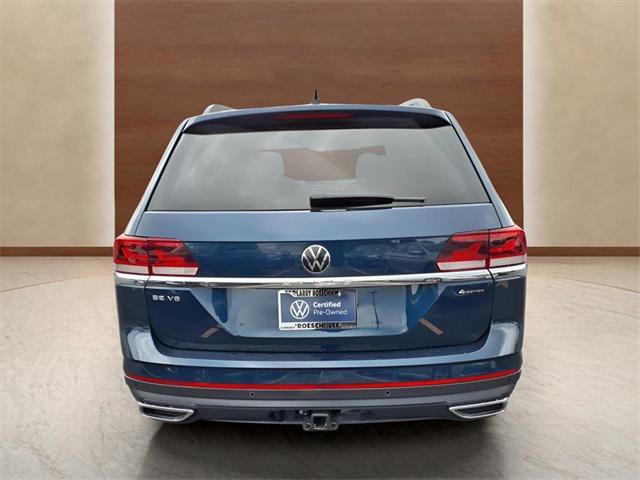 used 2023 Volkswagen Atlas car, priced at $31,600