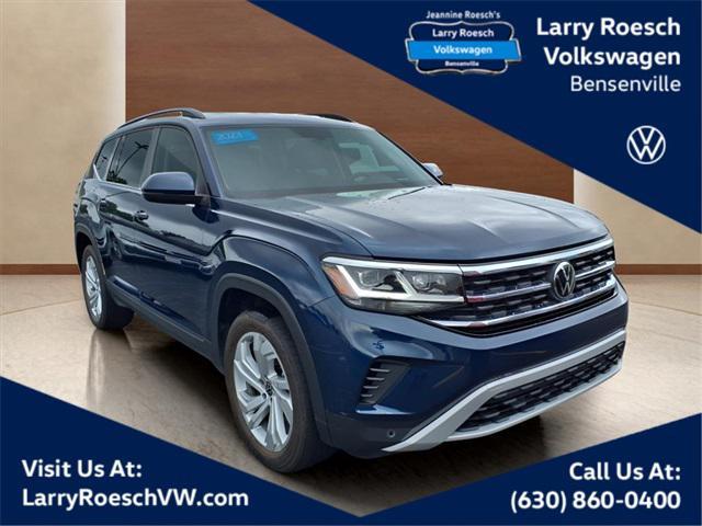 used 2023 Volkswagen Atlas car, priced at $31,600