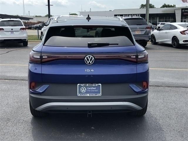 used 2021 Volkswagen ID.4 car, priced at $35,000