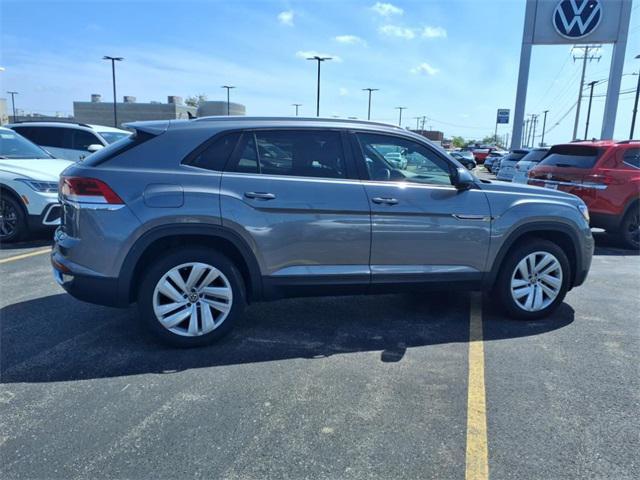 used 2022 Volkswagen Atlas Cross Sport car, priced at $28,700