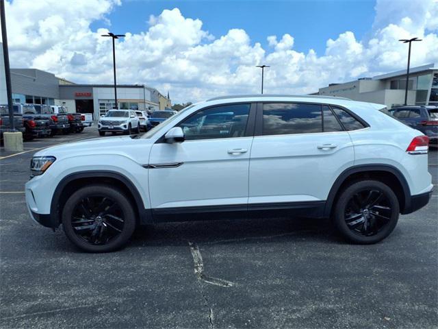 used 2021 Volkswagen Atlas Cross Sport car, priced at $25,000