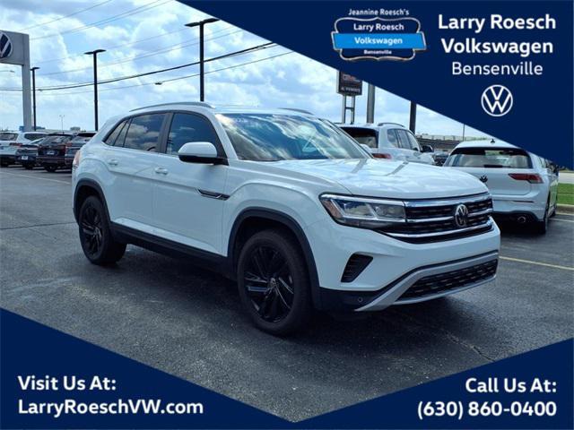 used 2021 Volkswagen Atlas Cross Sport car, priced at $25,000