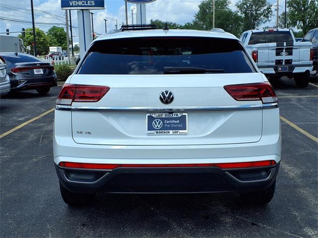 used 2021 Volkswagen Atlas Cross Sport car, priced at $25,000