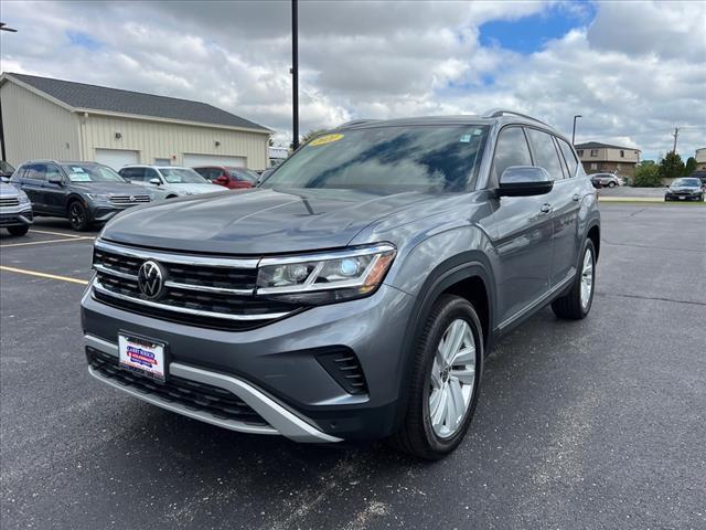 used 2021 Volkswagen Atlas car, priced at $31,598