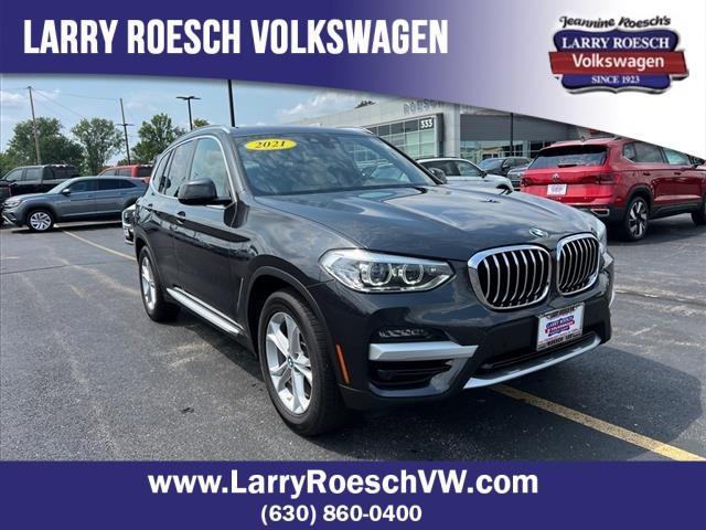 used 2021 BMW X3 car, priced at $28,496