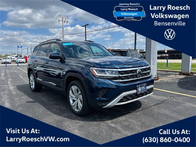 used 2022 Volkswagen Atlas car, priced at $28,300