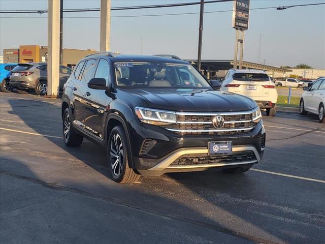 used 2021 Volkswagen Atlas car, priced at $26,000