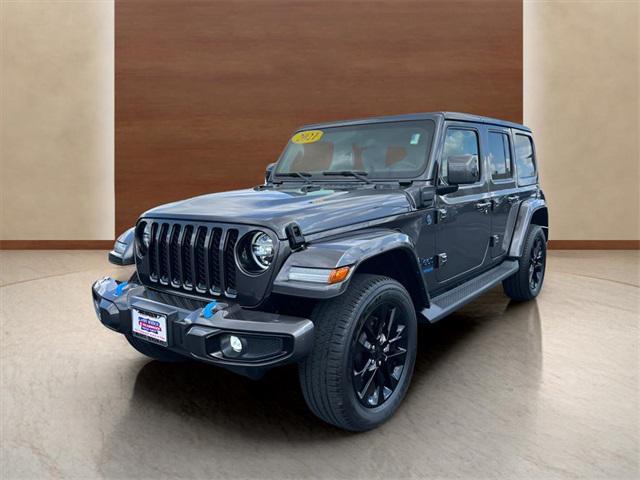 used 2021 Jeep Wrangler Unlimited 4xe car, priced at $33,900