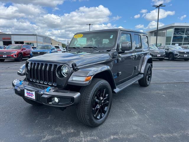 used 2021 Jeep Wrangler Unlimited car, priced at $34,799