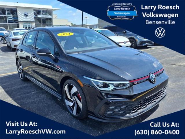 used 2024 Volkswagen Golf GTI car, priced at $30,900