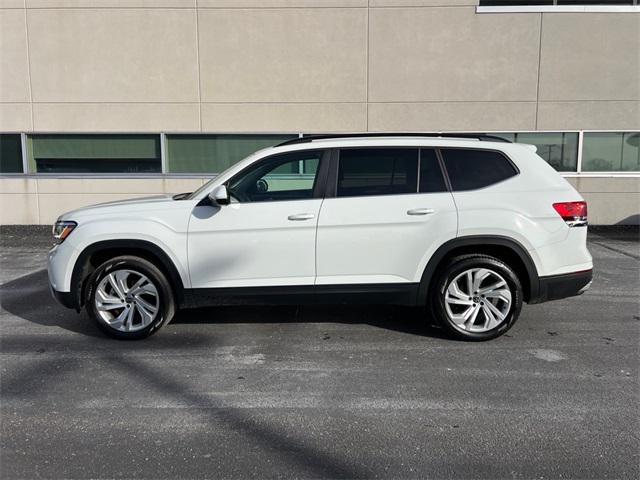 used 2021 Volkswagen Atlas car, priced at $27,400